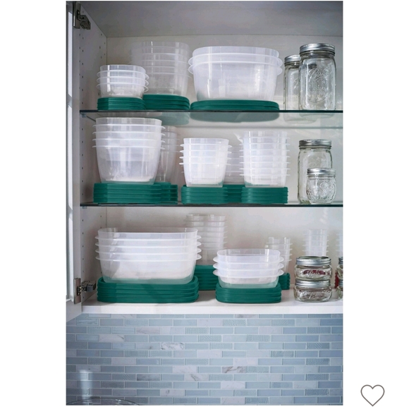 Rubbermaid Kitchen New Rubbermaid 3 Pcs Containers Set Forest Green